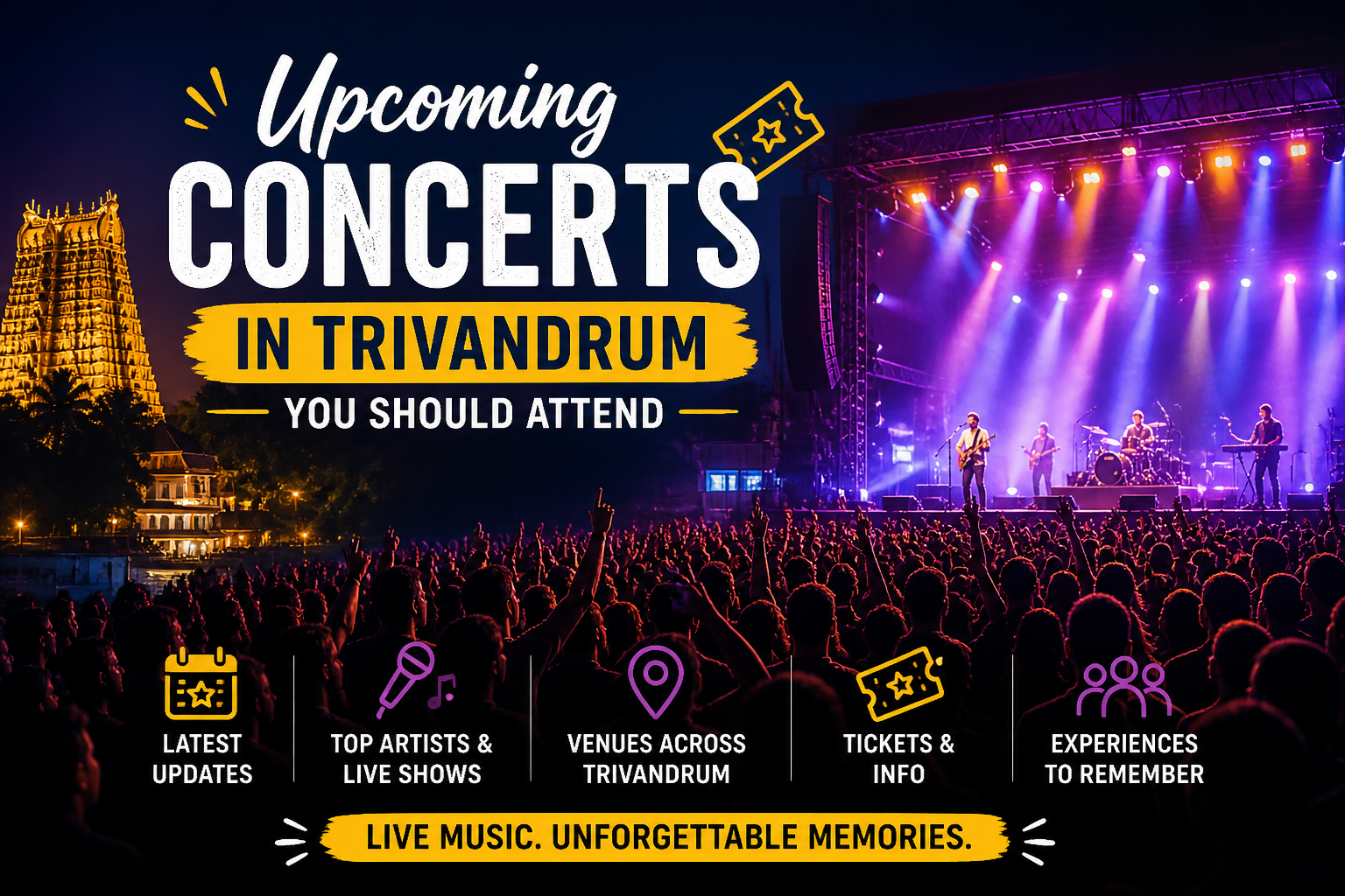 Upcoming Concerts in Trivandrum You Should Attend